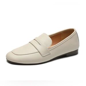Cowhide Leather Loafers